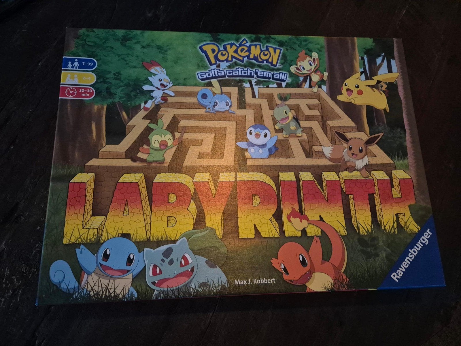 Pokémon Labyrinth Bordspel - Ravensburger, Drie of vier spelers, Ophalen of Verzenden, Nieuw, Ravensburger
