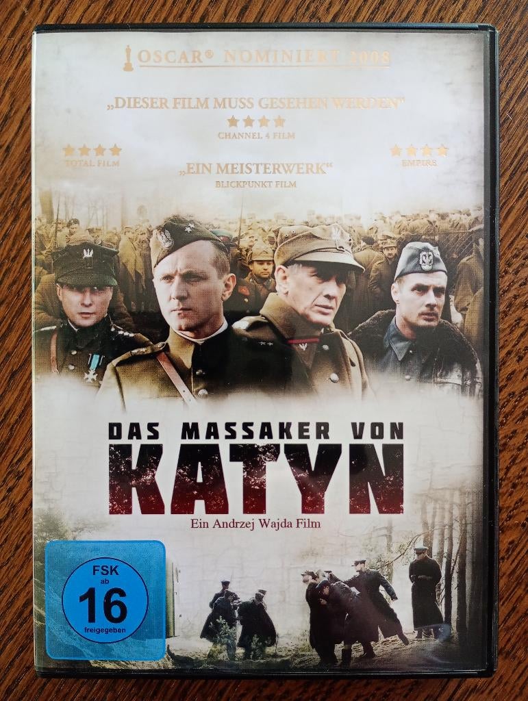 Das Massaker Von KATYN, ein Andrzej Wajda Film., Vanaf 16 jaar, Speciale editie, Ophalen of Verzenden, Zo goed als nieuw