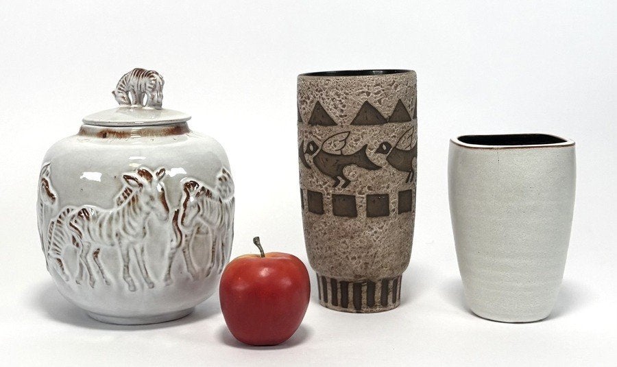 532. Vazen - Mobach, Ravelli en Ceramano, ca.1960, Ophalen