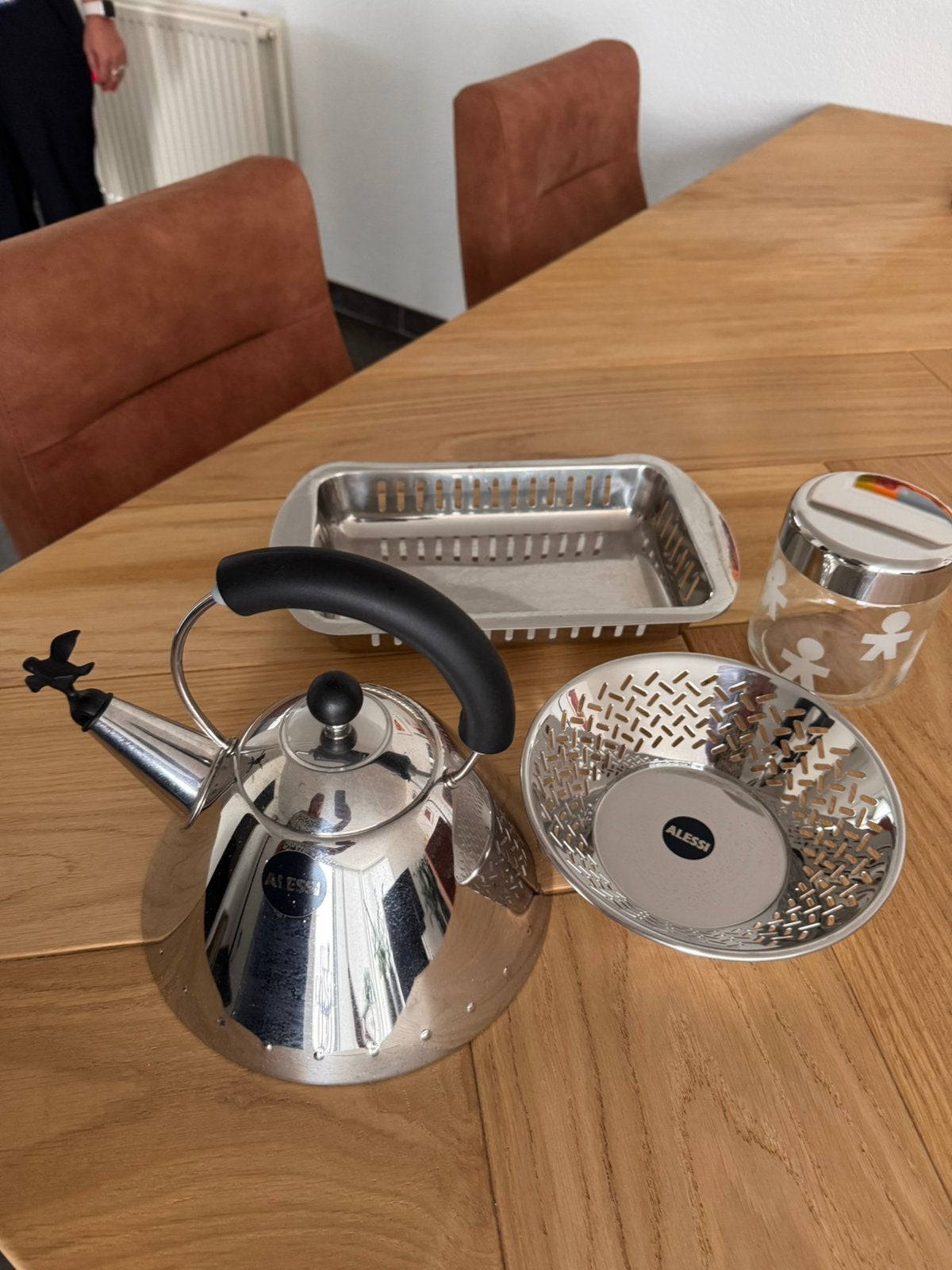Alessi keukenspullen, Ophalen, Zo goed als nieuw, Rvs