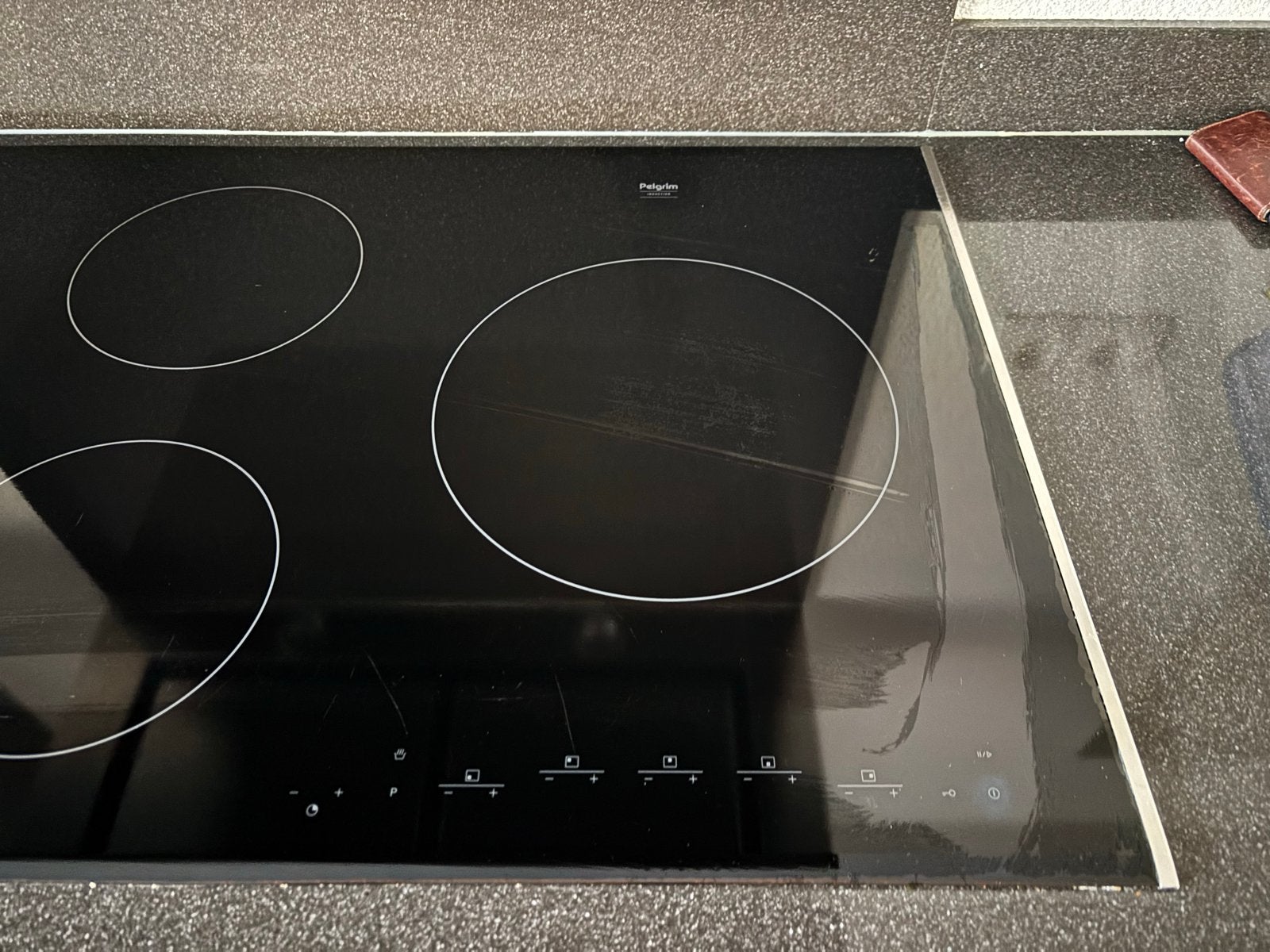 Pelgrim Inductiekookplaat 90cm - 5 Kookzones, Witgoed en Apparatuur, Kookplaten, Ophalen, Gebruikt, Inbouw, Inductie