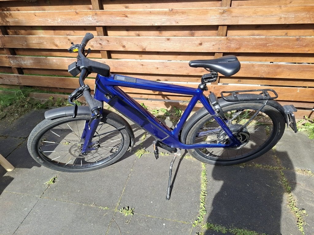 Foto 2 van Stromer ST3 Special Edition XL SanMarinoBlue  983 Wh 84% SoH