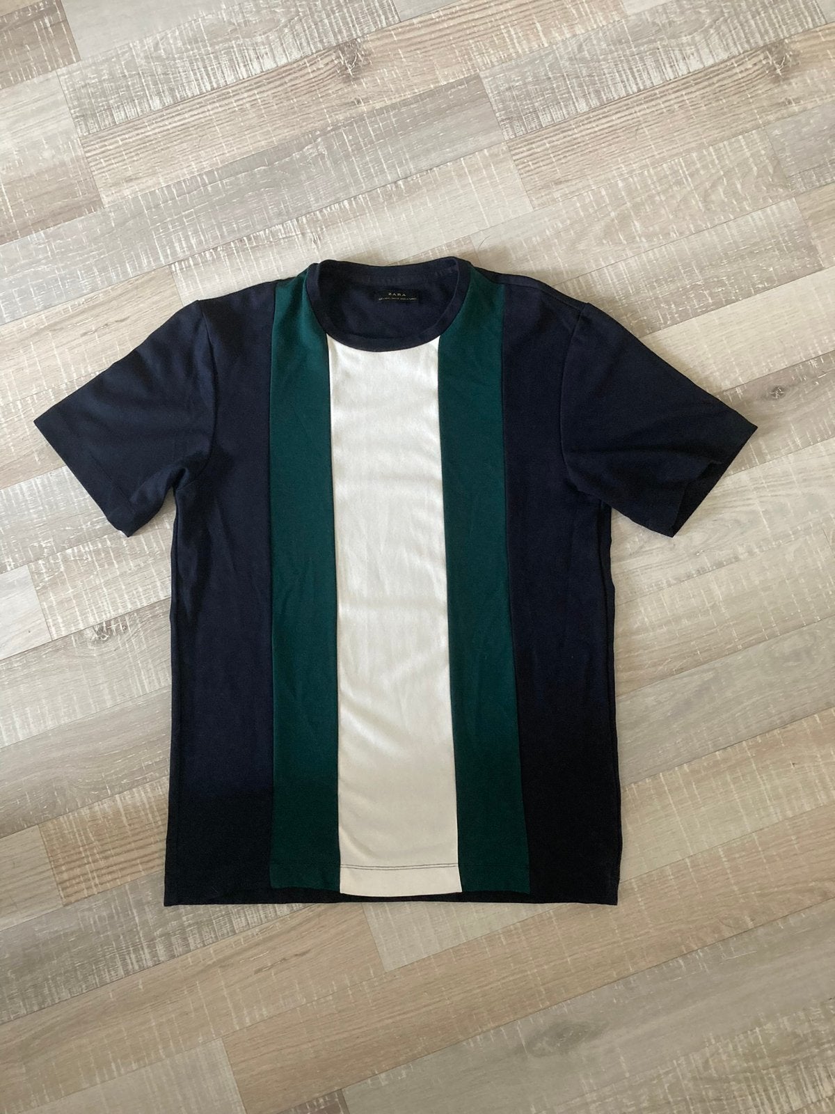Nieuw T-Shirt super kwaliteit Maat L Merk Zara, Kleding | Heren, Ophalen of Verzenden, Nieuw, Maat 52/54 (L), Blauw