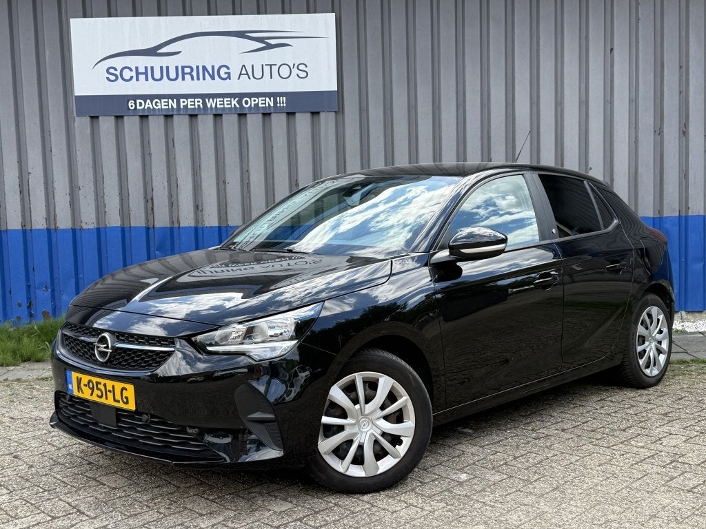 Opel CORSA-E Edition 50 kWh 50kWh (bj 2020, automaat), Auto's, 330 km, Gebruikt, Zwart, Origineel Nederlands