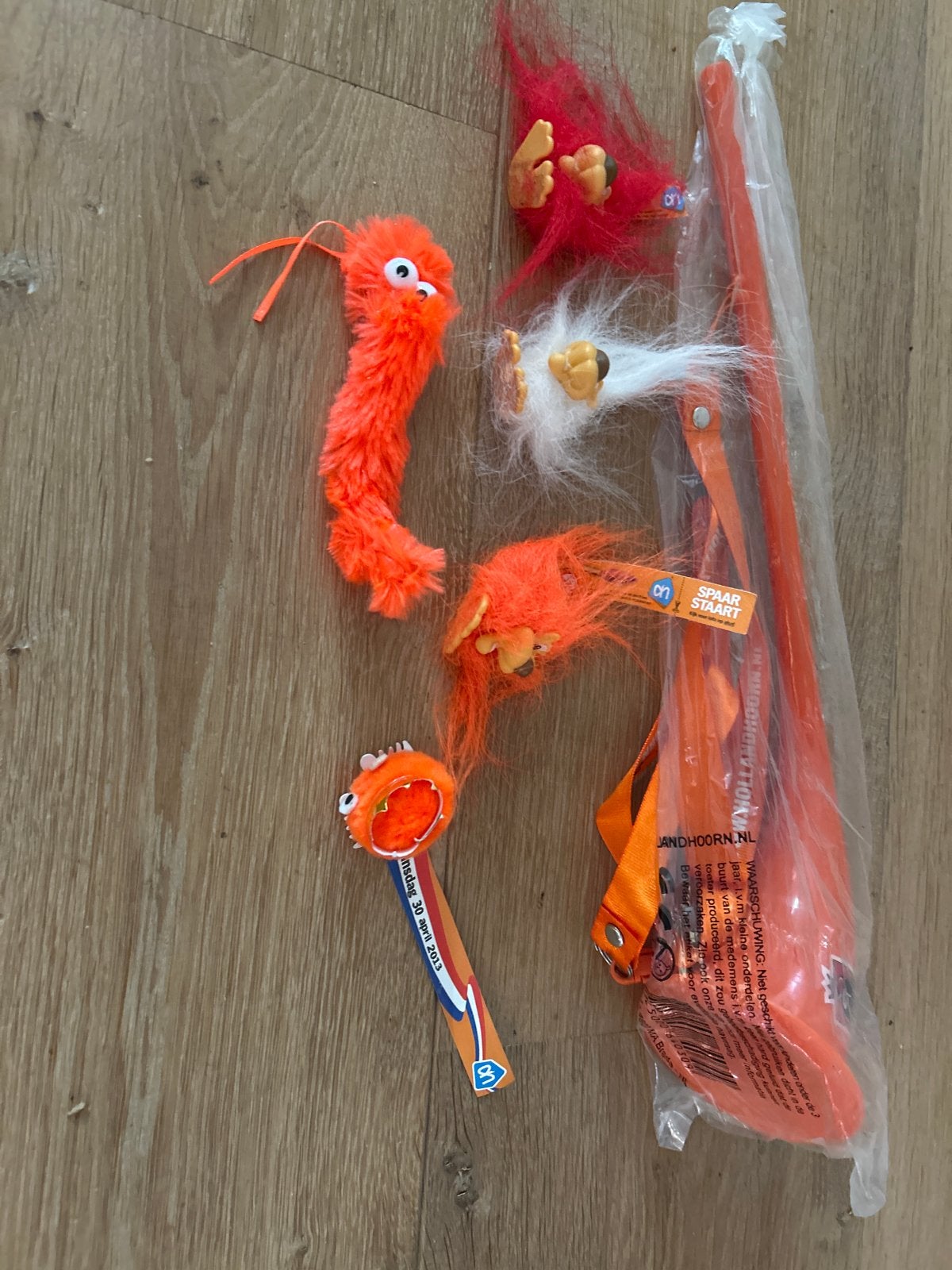 Albert Heijn WK wuppie vuvuzela oa, Ophalen, Gebruikt
