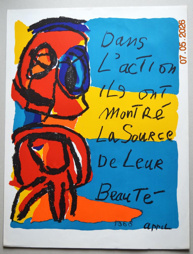 Karel Appel - In Action The Mainspring of Their Beauty, Ophalen