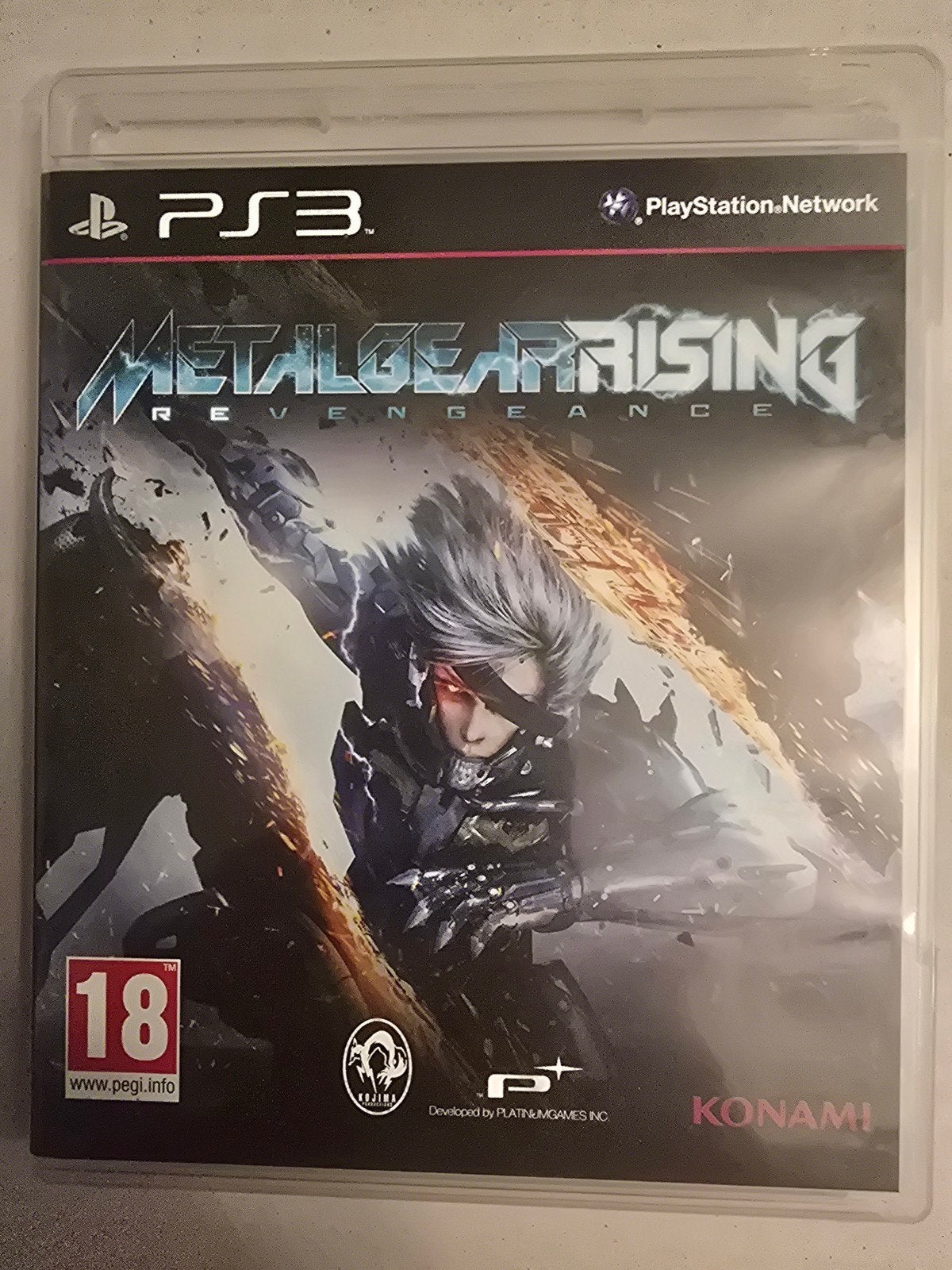 Metal Gear Rising: Revengeance PS3 - Actiegame, Spelcomputers en Games, Avontuur en Actie, Vanaf 18 jaar, 1 speler, Ophalen of Verzenden