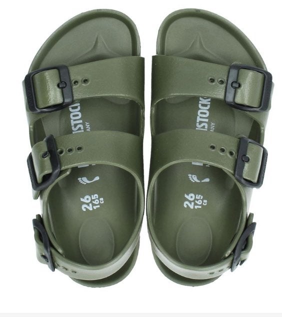 Birkenstock sandalen leger groen maat 27, Overige typen, Ophalen of Verzenden, Jongen, Birkenstock
