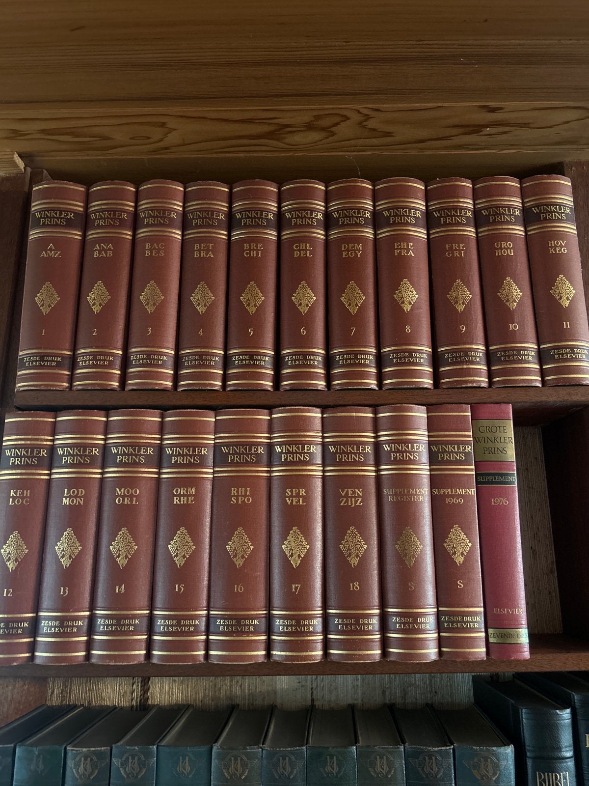 Winkler Prins Encyclopedie - Zesde Druk (Complete Serie), Boeken, Ophalen, Gelezen, Algemeen, Complete serie