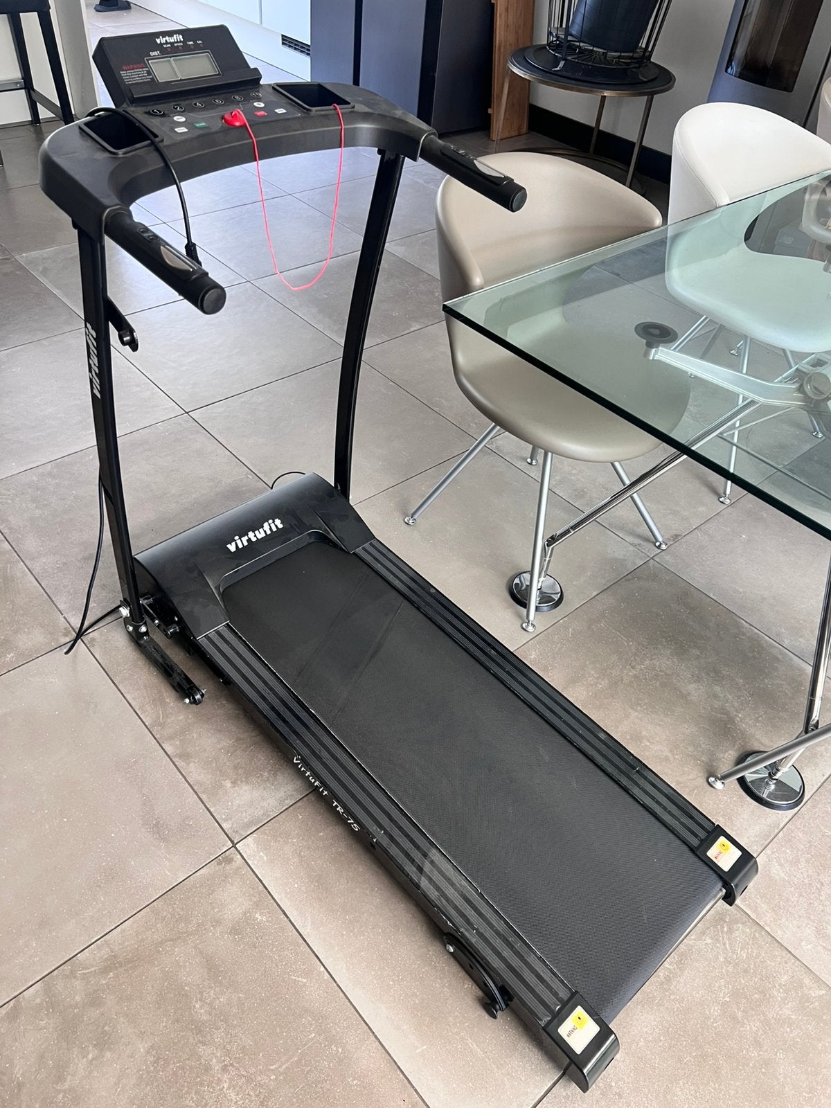 VIRTUFIT TR 75 INKKAPBARE HARDLOOP LOOPBAND T.W.V €500, Ophalen of Verzenden, Zo goed als nieuw, Metaal, Loopband