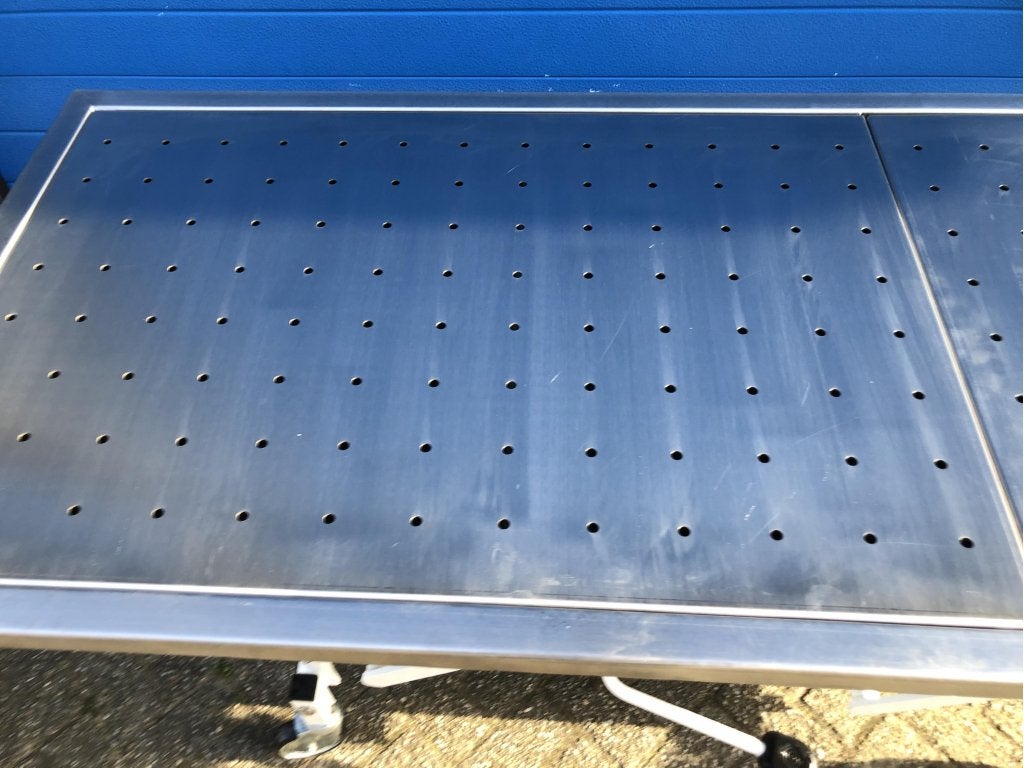 Aflegtafel wastafel voor overledenen, islamitische bewassing, Niet ingevuld, Niet ingevuld, Ophalen of Verzenden, Zo goed als nieuw