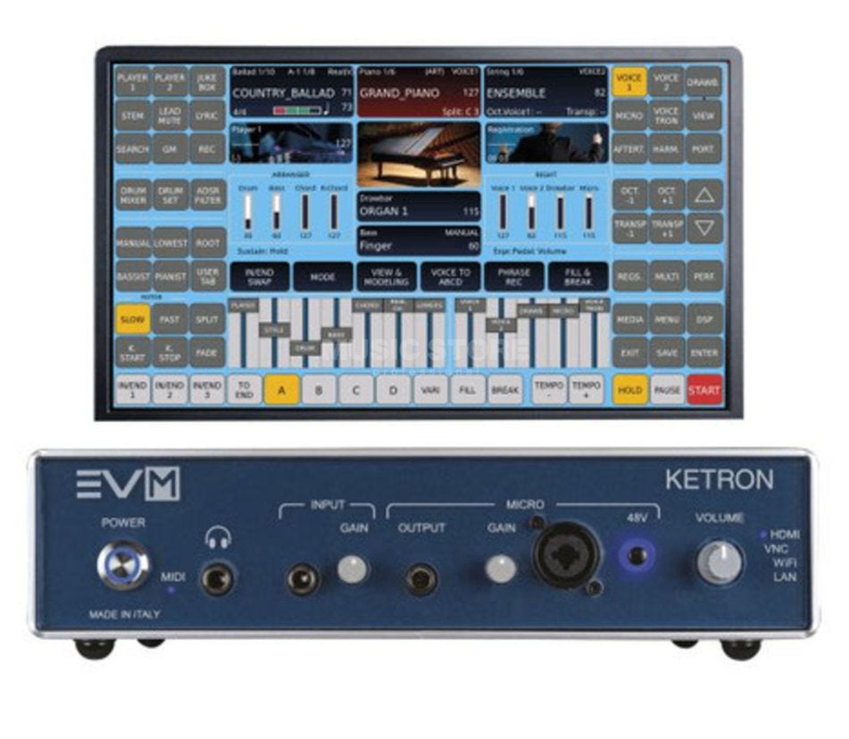 Ketron EVM, Muziek en Instrumenten, Keyboards, Ophalen of Verzenden, Zo goed als nieuw, Overige aantallen, Overige merken