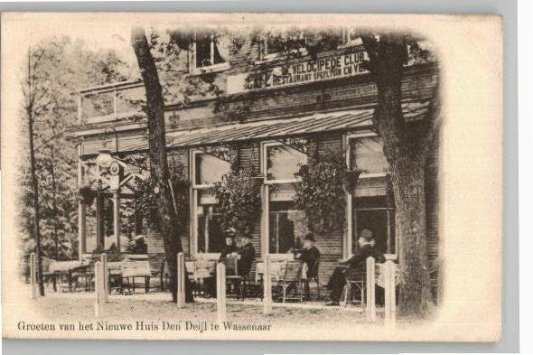 Wassenaar Nieuwe Huis Den Deijl / De Velocipede club 1903, Verzenden, Voor 1920, Ongelopen, Zuid-Holland