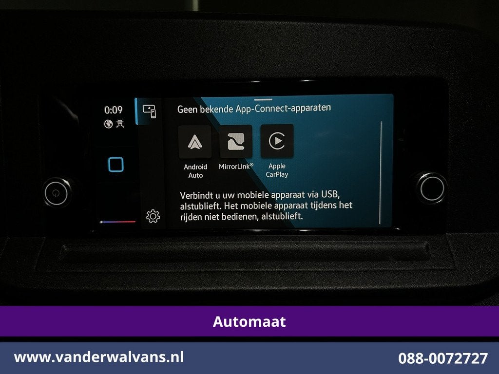 Volkswagen Caddy Cargo 2.0 TDI 123pk Automaat L1H1 Euro6 Air, Stof, Gebruikt, 4 cilinders, Volkswagen