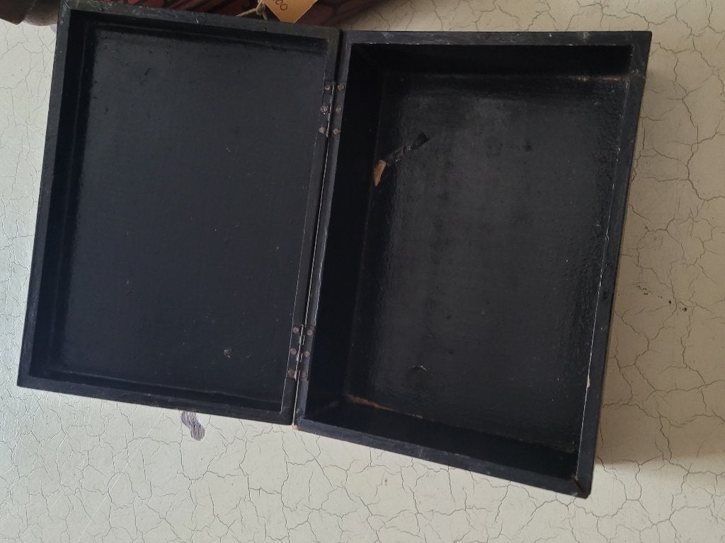 Vintage houten sierraden kistje opberg kistje, Ophalen of Verzenden