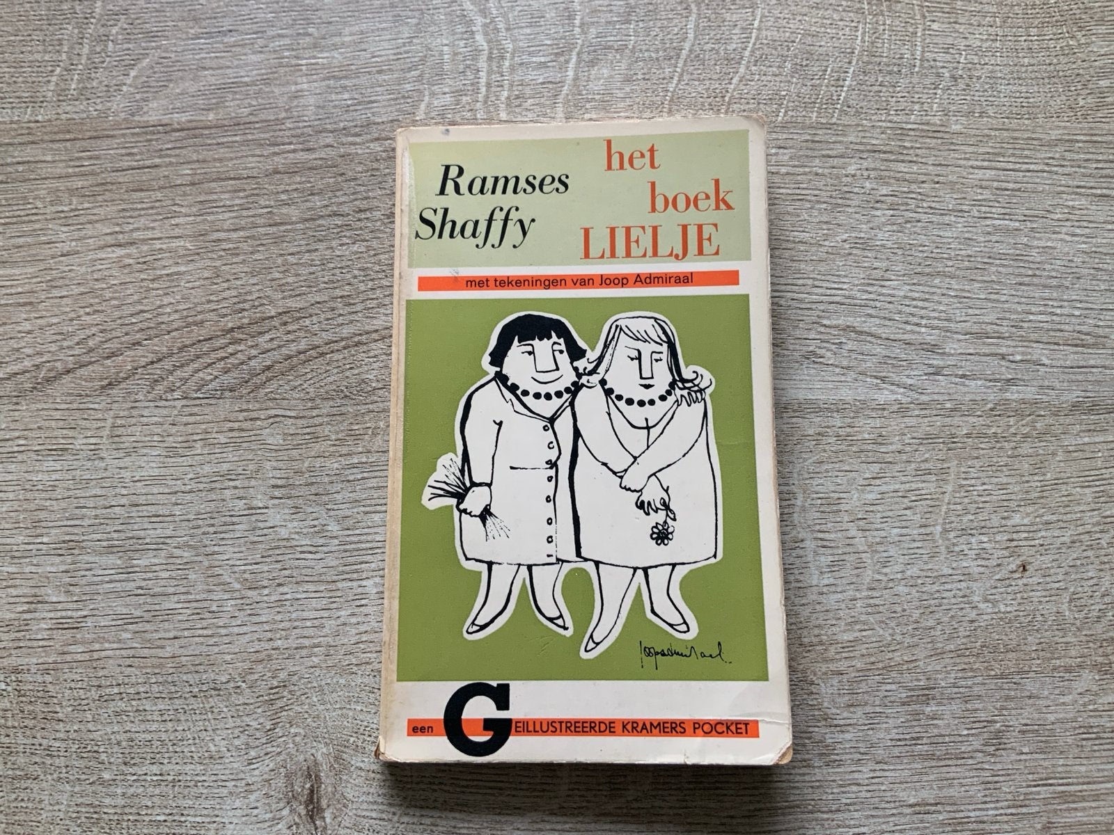 Het boek Lielje - Ramses Shaffy (1964), Ophalen of Verzenden, Gelezen, Nederland