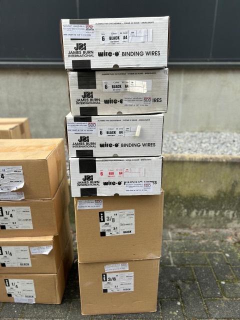 Wire-O's, Ophalen, Nieuw