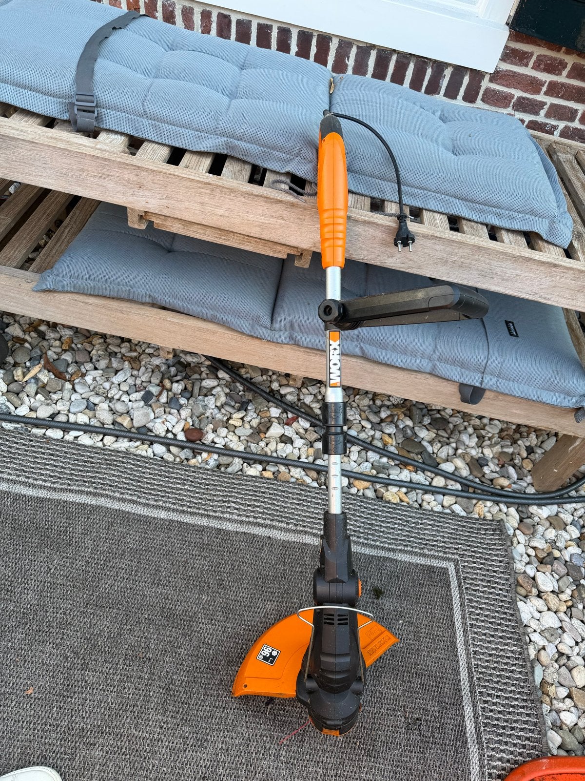 Worx grastrimmer - Elektrisch, weinig gebruikt, Ophalen, Zo goed als nieuw, 30 tot 50 cm, Elektrisch
