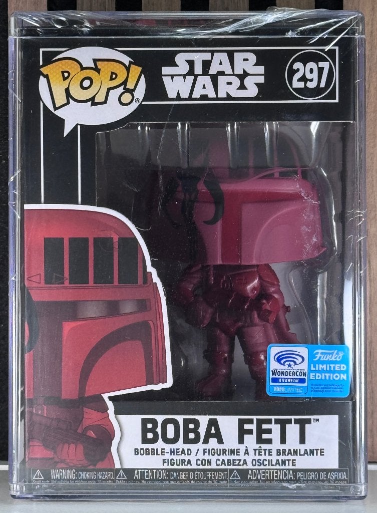Funko Boba Fett 297 Red Edition in hardcase, Ophalen of Verzenden, Nieuw