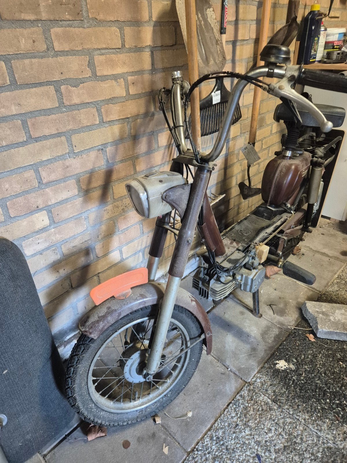 sparta funny met blauw kenteken. opmaak of onderdelen., Fietsen en Brommers, Ophalen of Verzenden, Gebruikt, Sparta