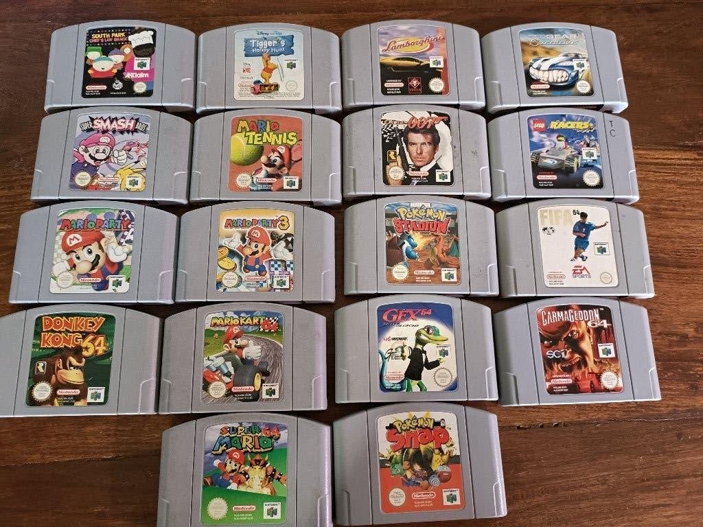 N64 spellen, Spelcomputers en Games, 1 speler, Ophalen of Verzenden, Gebruikt, Vanaf 3 jaar