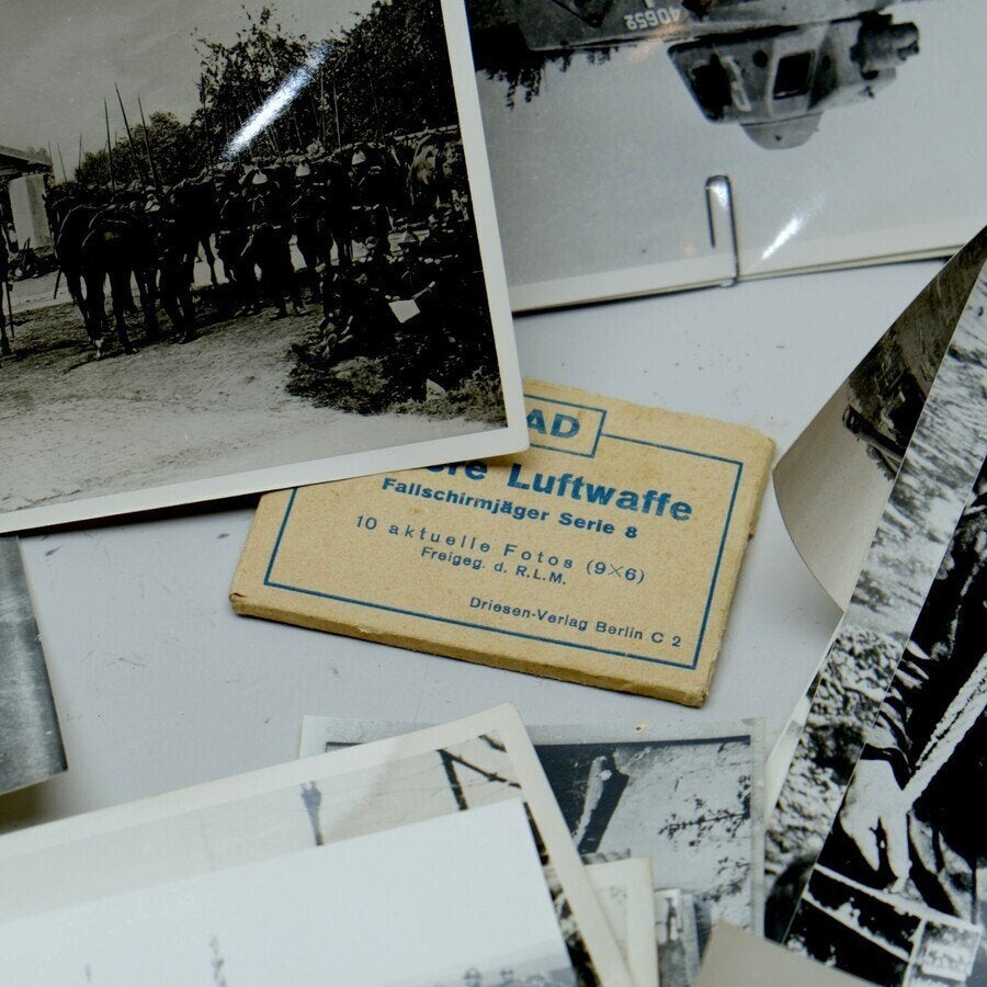 Lot diverse foto's, WOII, Verzamelen, Gebruikt, Foto, Ophalen of Verzenden, Voor 1940