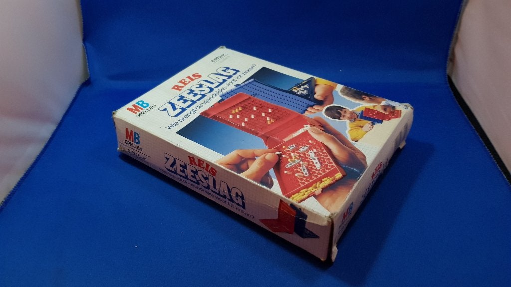 Reis Zeeslag, vintage MB Spellen 1982. K3