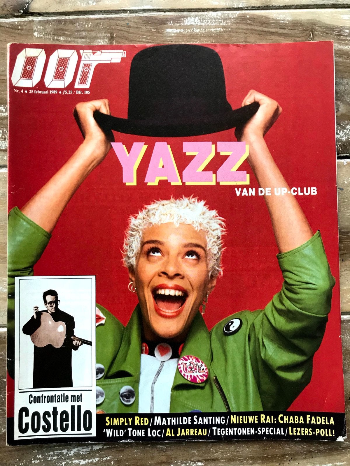 OOR Magazine 1989 SIMPLY RED Elvis Costello MATHILDE SANTIN, Ophalen of Verzenden, Zo goed als nieuw, Muziek, Film of Tv