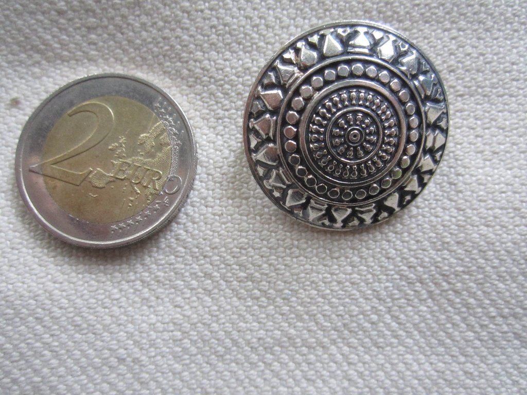 20.   Schitterende oude broche, byoux breton KELT, zilver, Ophalen, Zilver, Broche