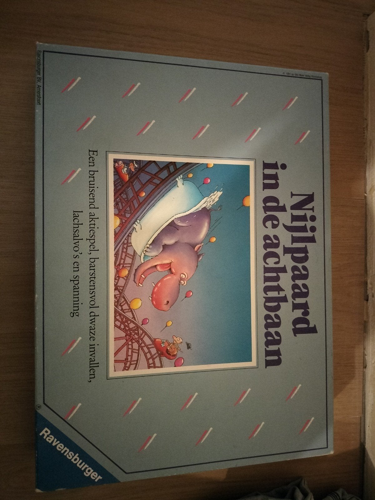 Kinder spel nijlpaard in de achtbaan, Ophalen of Verzenden