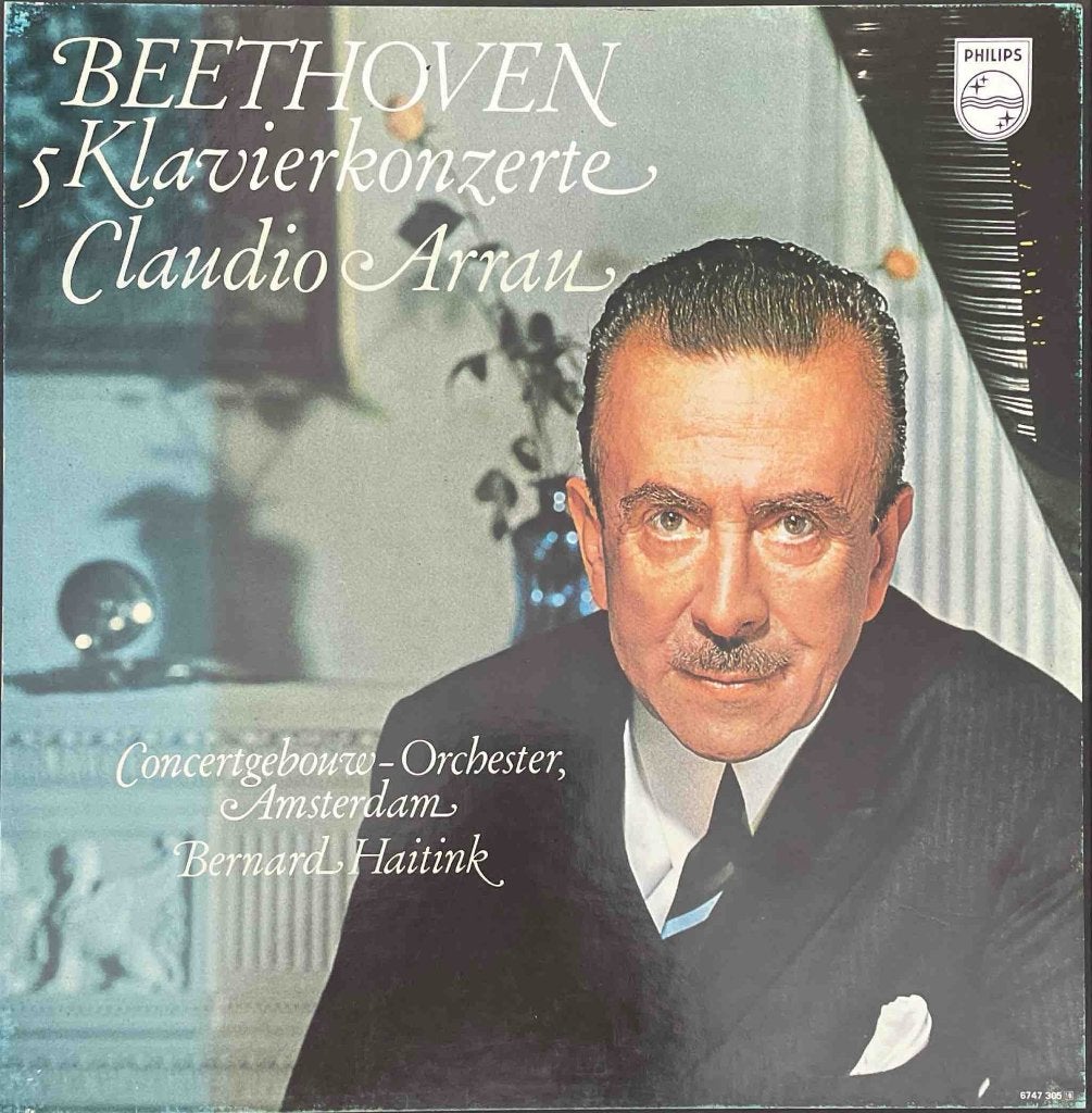 Ludwig Van Beethoven - 5 Klavierkonzerte, Cd's en Dvd's, Vinyl | Klassiek, Ophalen of Verzenden, Zo goed als nieuw, Inclusief boekje