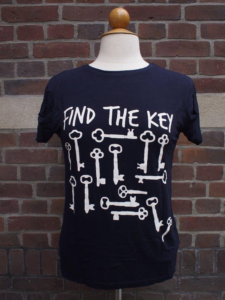 Find the Key T-Shirt van Nikkie in Maat 36, Blauw, Ophalen of Verzenden, Zo goed als nieuw, Maat 36 (S)