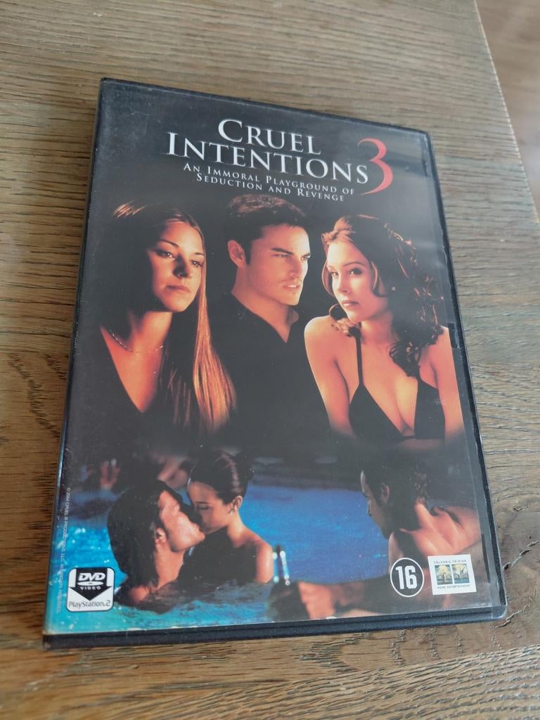 Cruel Intentions 3 dvd. Erotische thriller., Vanaf 16 jaar, Ophalen of Verzenden, Zo goed als nieuw