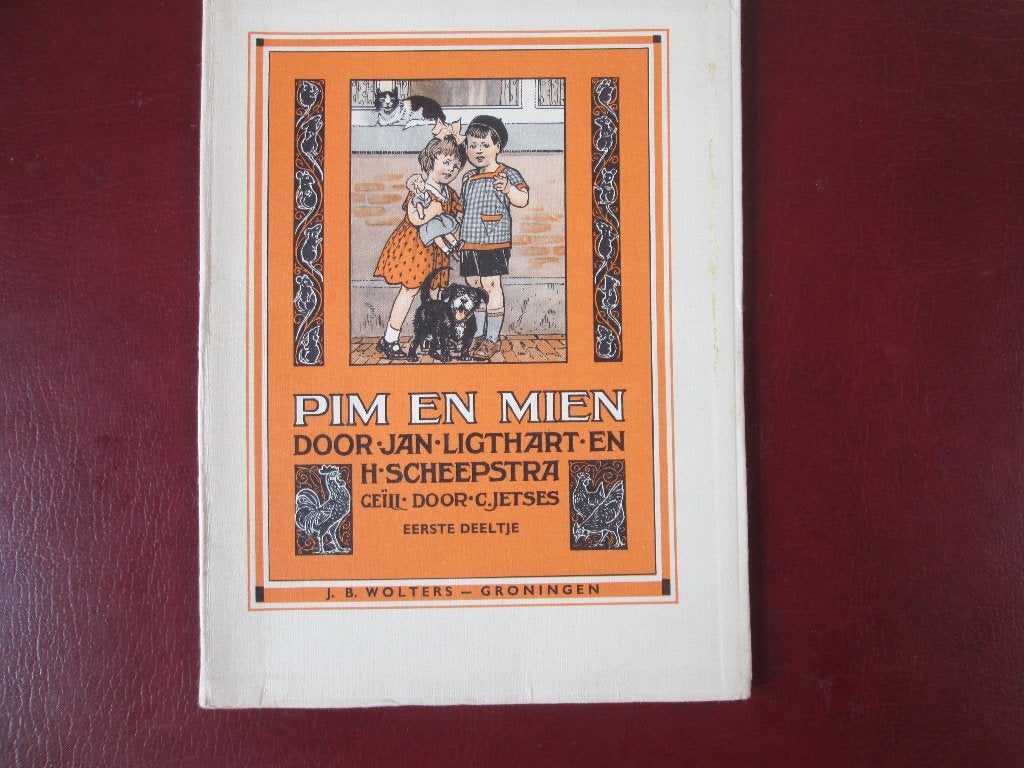 Pim en Mien, 3e stukje, door Jan Ligthart en H. Scheepstra, Ophalen of Verzenden, Gelezen, Overige niveaus, Nederlands