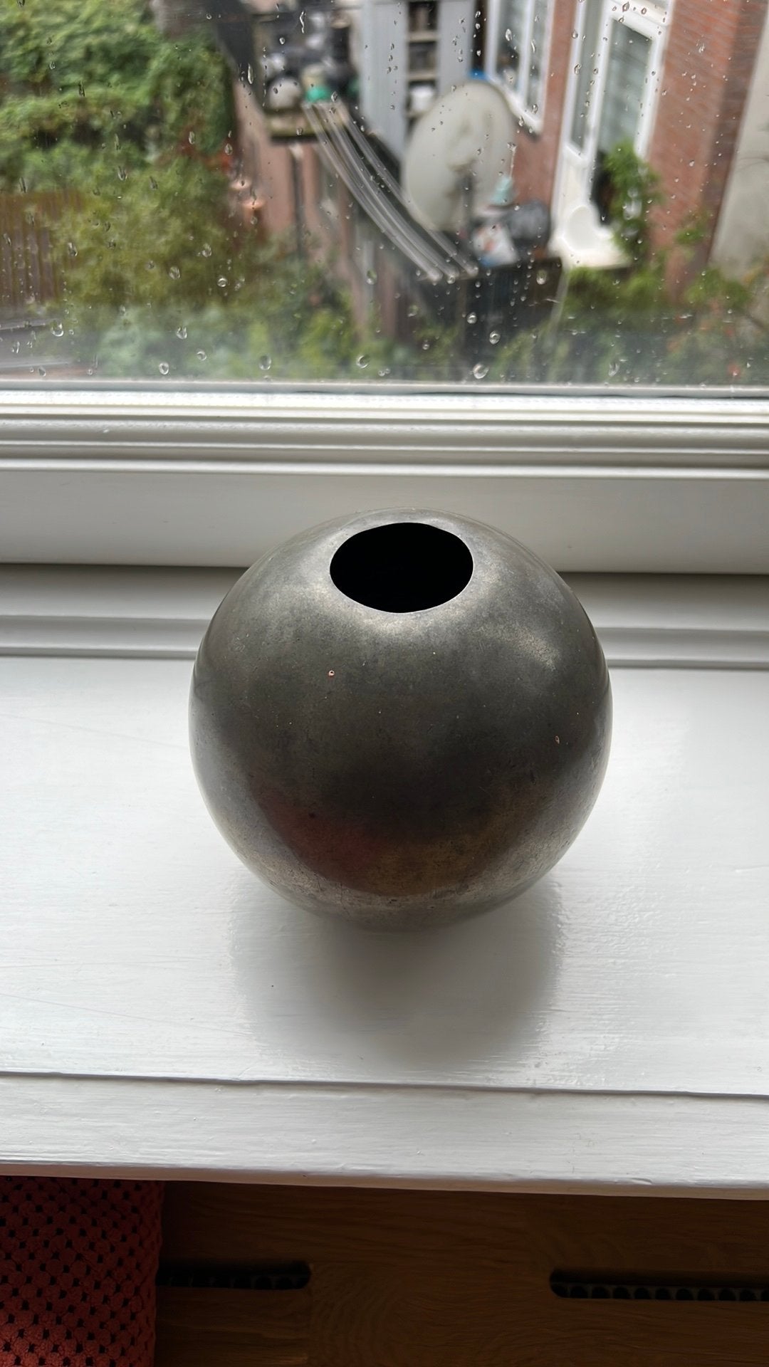 Antieke tinnen bol, Antiek en Kunst, Ophalen of Verzenden