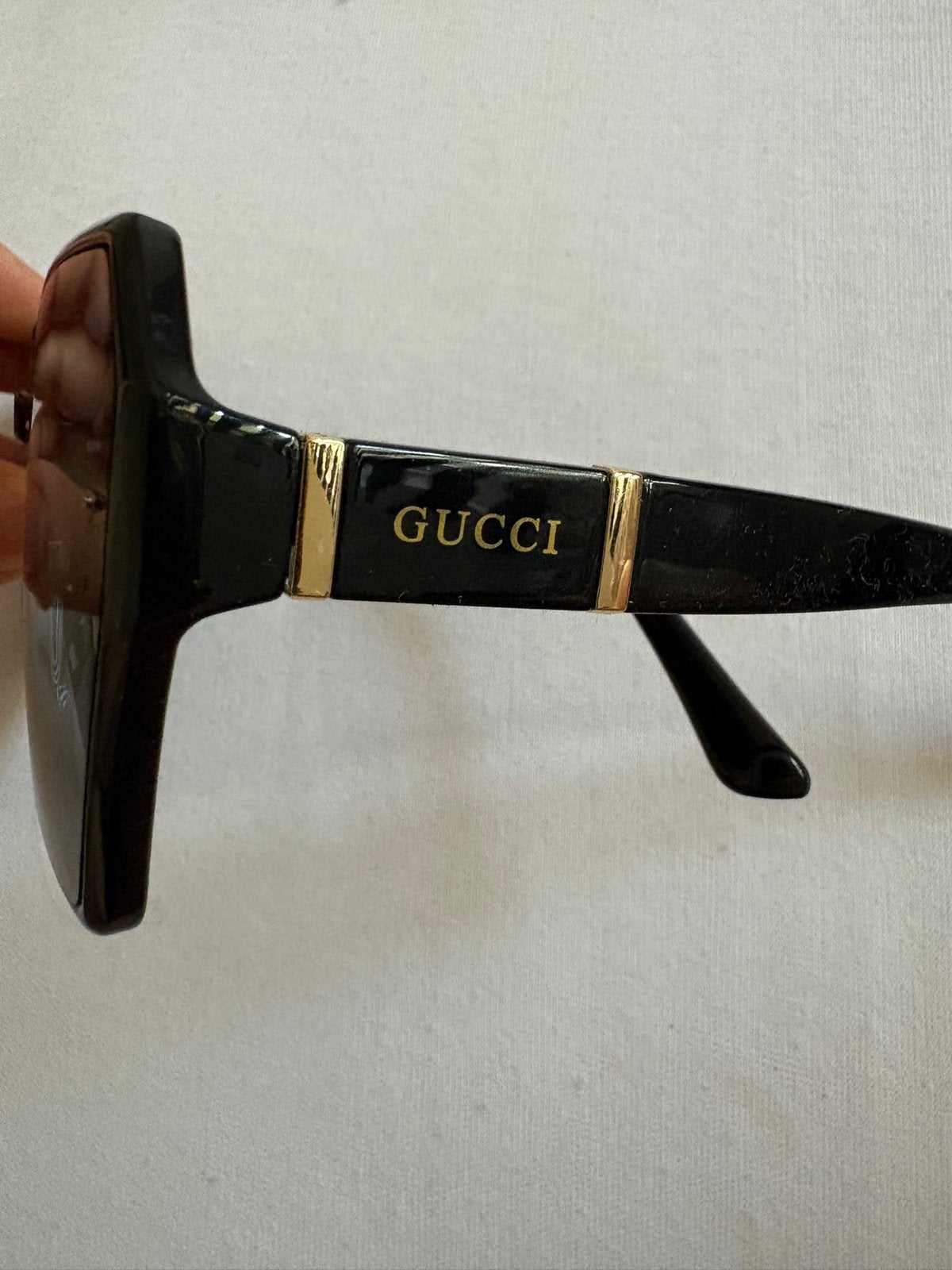 Zonnebril gucci, Overige merken, Zonnebril, Zwart, Nieuw