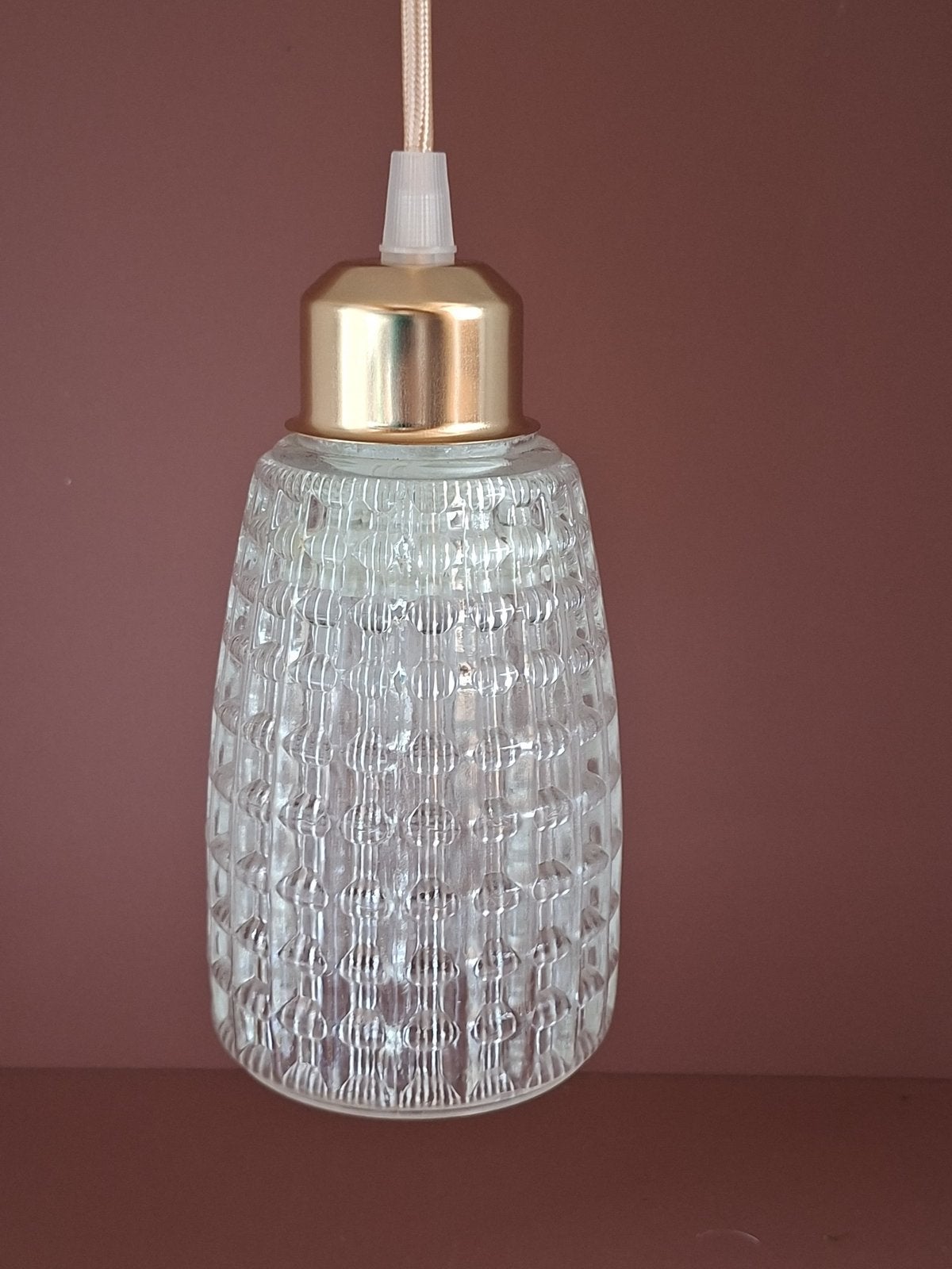 Vintage Hanglampjes, Ophalen of Verzenden, Zo goed als nieuw, Minder dan 50 cm