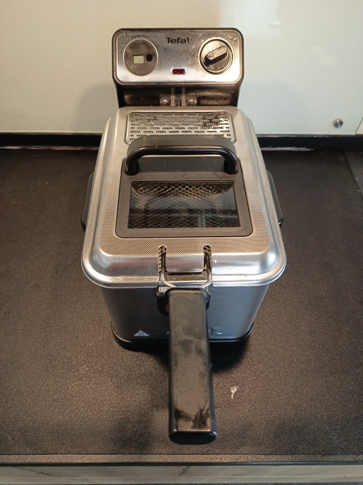 Tefal Friteuse, Witgoed en Apparatuur, Frituurpannen, 2 tot 3 liter, Ophalen of Verzenden, Gebruikt, Uitneembare binnenpan