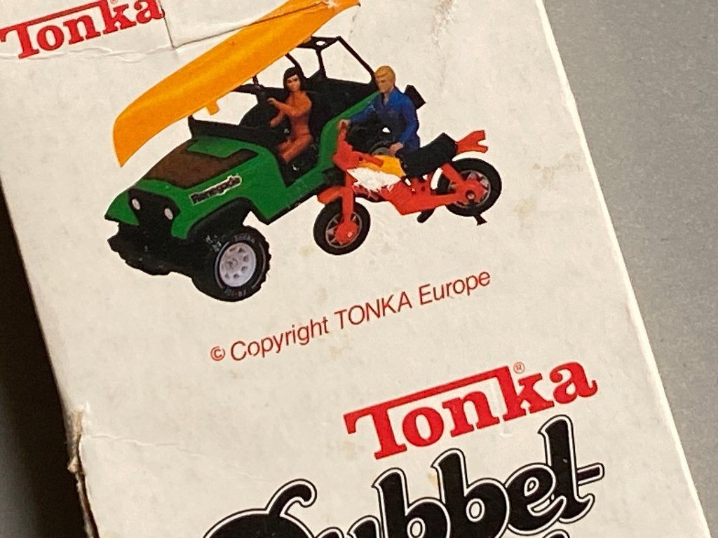 antiek speelgoed / Tonka dubbelspel / kwartetspel jaren 70.