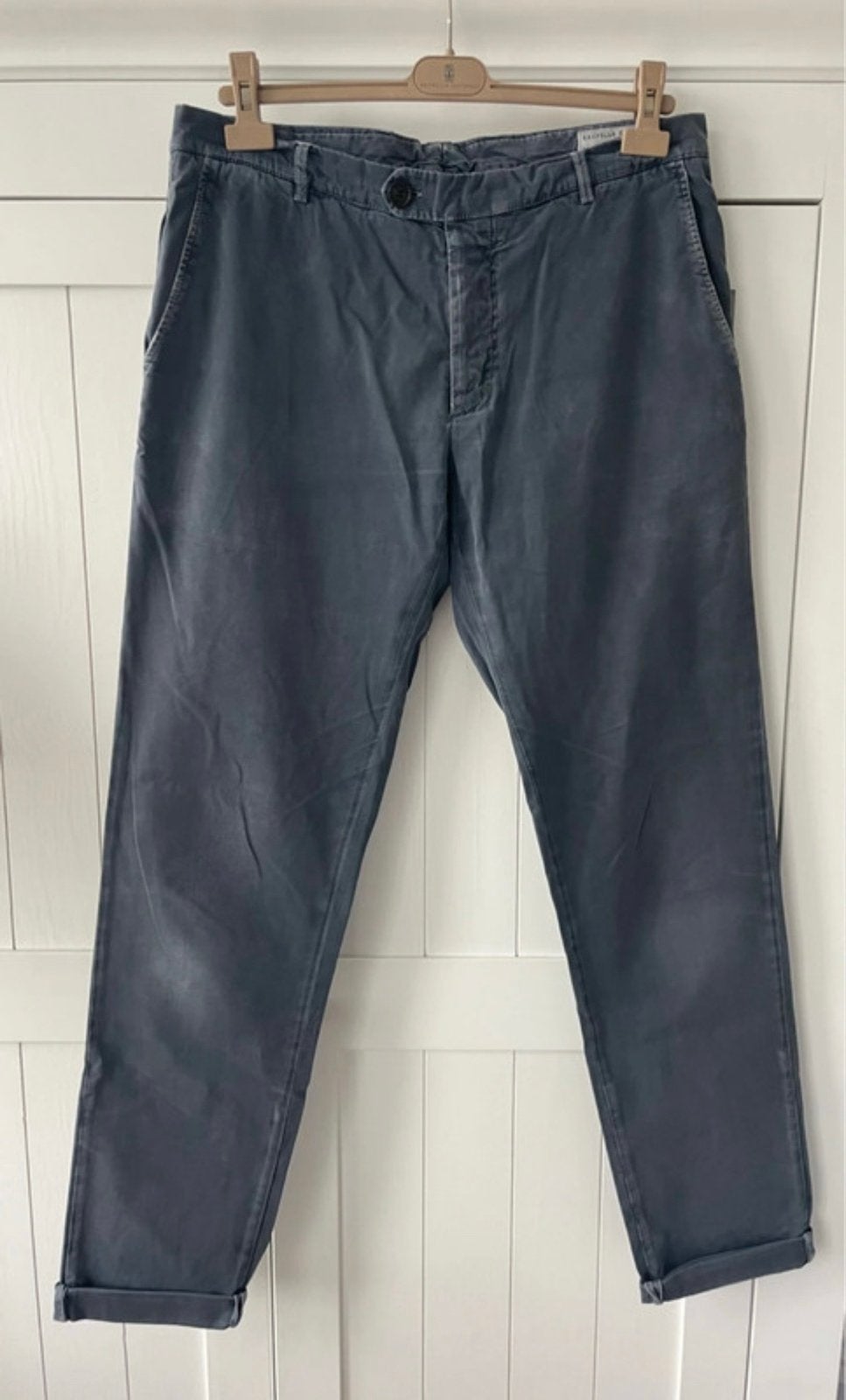 Brunello Cucinelli broek gedragen maat 54, Ophalen of Verzenden, Gedragen, Maat 52/54 (L), Grijs