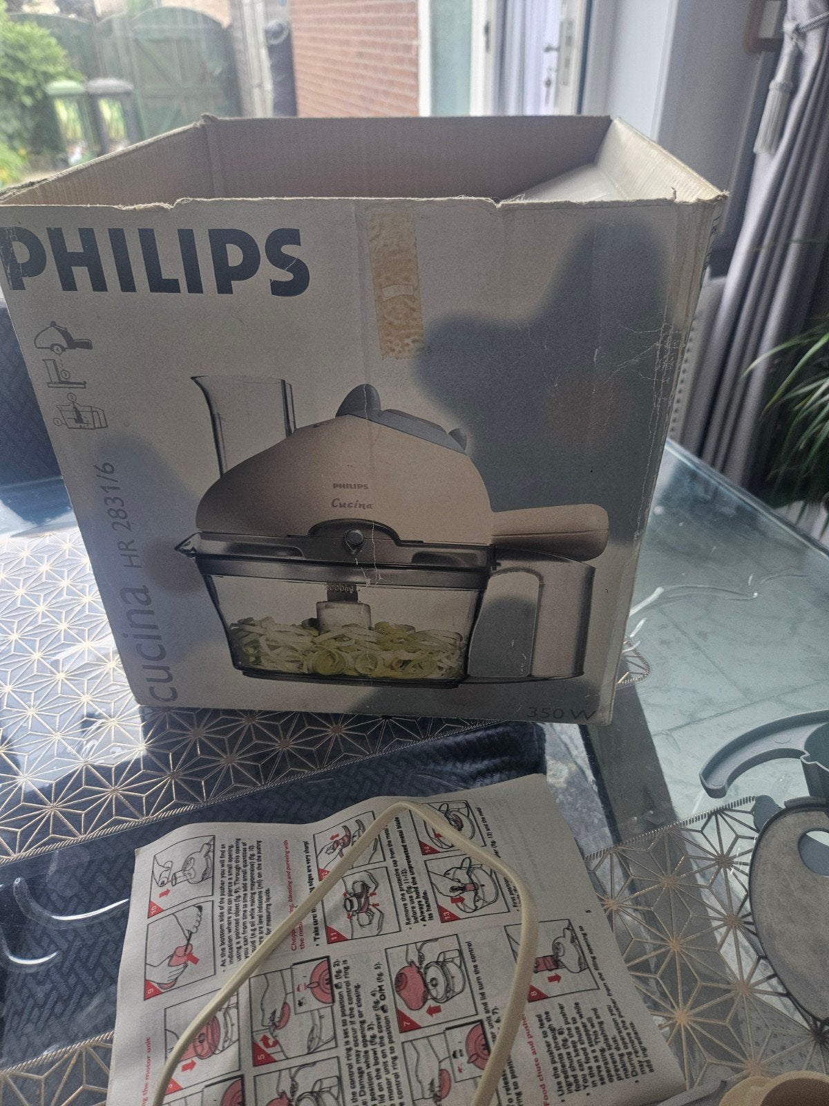 Keukenmachine, Witgoed en Apparatuur, Keukenmixers, Zo goed als nieuw, 1 tot 2 liter, 1 snelheid, Ophalen of Verzenden