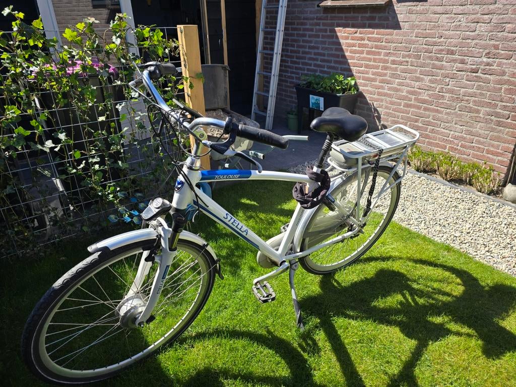 Stella Toulouse elektrische fiets, Gebruikt, 51 tot 55 cm, 50 km per accu of meer, Ophalen
