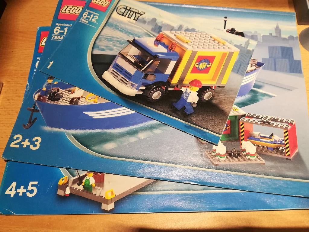 Lego 7994 haven met groot schip, Kinderen en Baby's, Speelgoed | Duplo en Lego, Compleet, Lego, Ophalen of Verzenden, Complete set