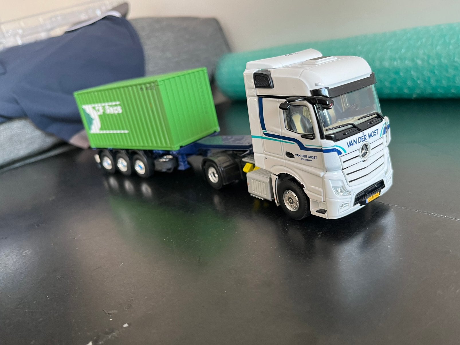 Wsi Mercedes Actros van der Most B keuze, Ophalen of Verzenden, Zo goed als nieuw, Bus of Vrachtwagen, Wsi