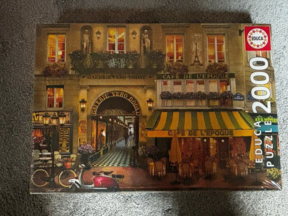 Nieuwe Educa Legpuzzel 2000 stukjes - Galerie Paris, Ophalen of Verzenden, Meer dan 1500 stukjes, Nieuw, Legpuzzel