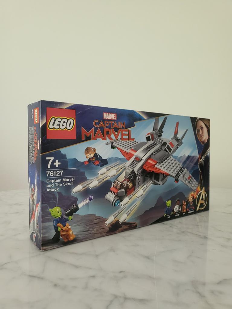 LEGO Captain Marvel en de Skrull Aanval (76127), Marvel, Lego, Nieuw, Ophalen of Verzenden