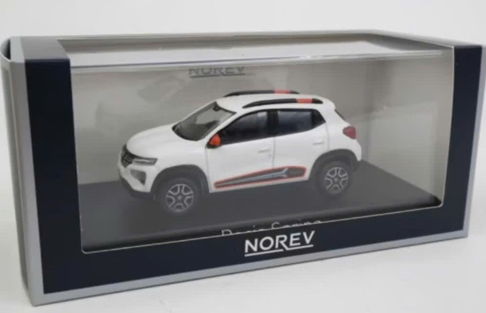 DACIA SPRING COMFORT PLUS 2022 WIT 1/43 Norev ref. 509062, Verzenden, Nieuw, Auto, Norev