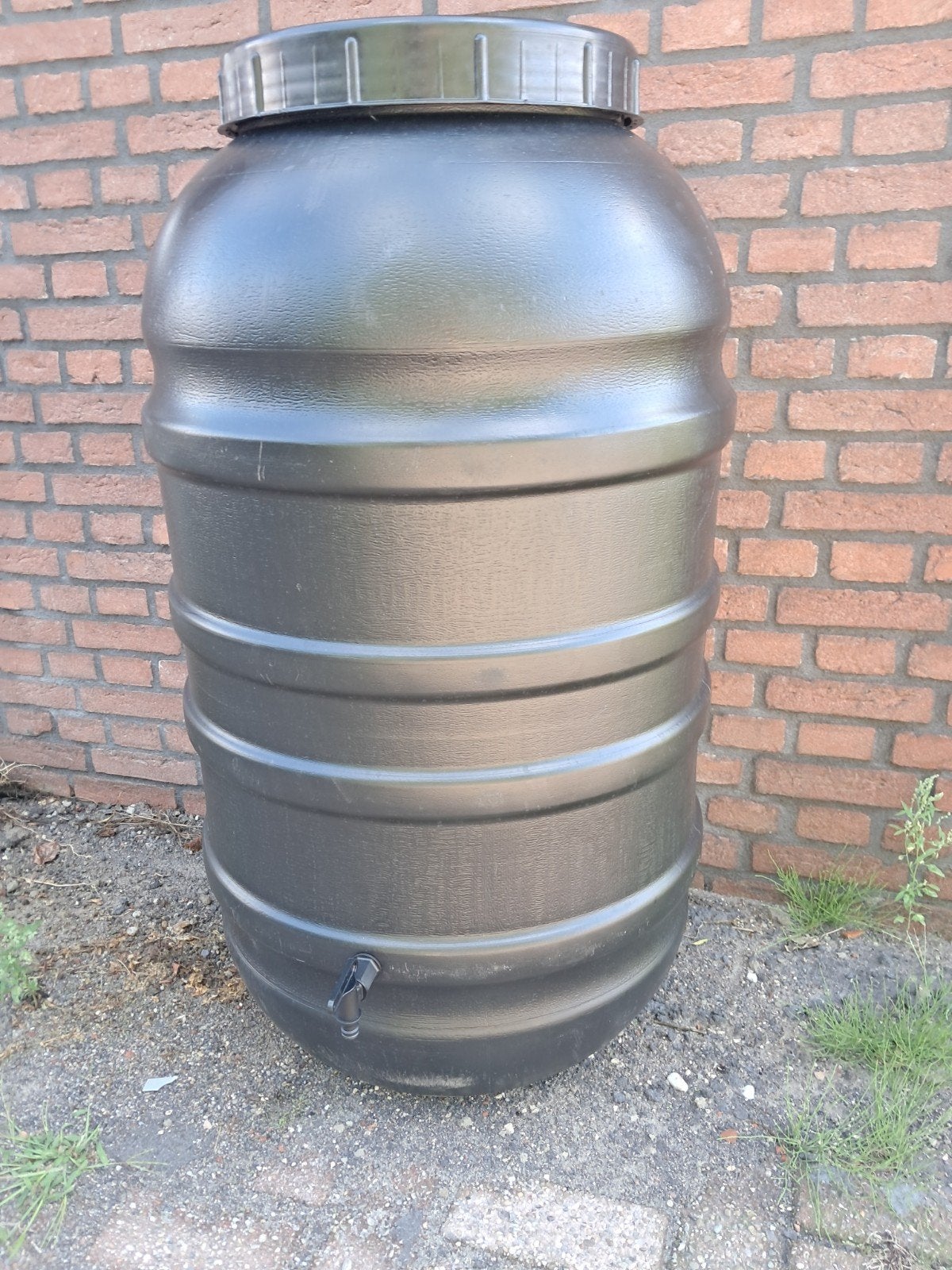 regenton met kraantje, 150 liter of meer, Ophalen, Met kraantje