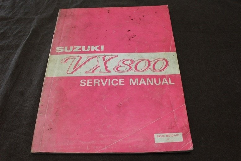 Suzuki VX800 1990 motorcycle service manual VX 800, Motoren, Handleidingen en Instructieboekjes, Ophalen of Verzenden, Suzuki