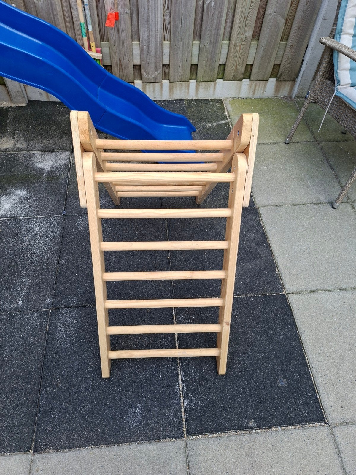 Houten Klimrek voor Peuters - Montessori Klimdriehoek, Ophalen